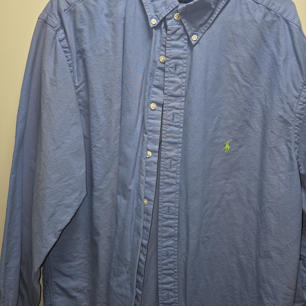 Ralph Lauren Light Blue Casual Button Down Shirt